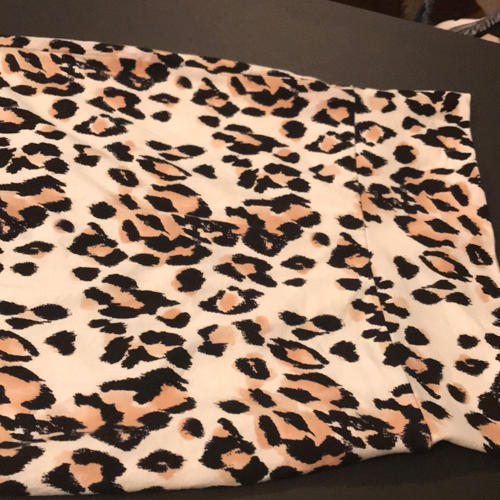 Small Charlotte Russe Cheetah mini Skirt